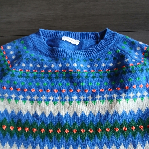 Crewcuts Like new size L Colorful Patterned Sweater - Picture 2 of 3